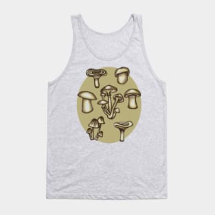 Groovy Shrooms All Over Print Tank Top